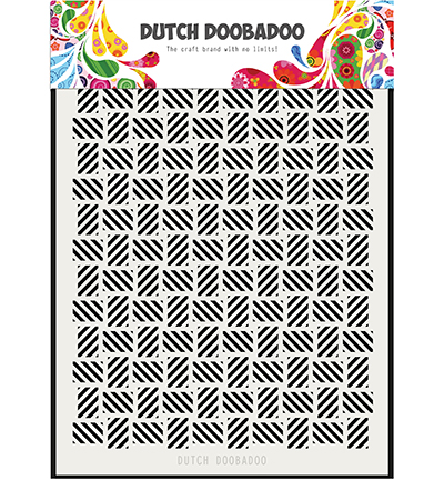 470.715.134 - Dutch DooBaDoo - Mask Art stripe pattern los - Dutch Mask Art