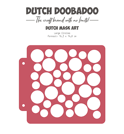 470.715.147 - Dutch DooBaDoo - Mask Art Large Circle - Dutch Mask Art