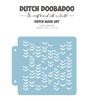 470.715.155 - Dutch DooBaDoo - Mask Grunge Chrevrons - Dutch Mask Art
