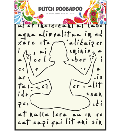 470.715.804 - Dutch DooBaDoo - Mask Art A4 Yoga - Dutch Mask Art