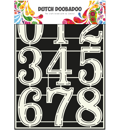 470.715.805 - Dutch DooBaDoo - Stencil Art Numbers 2 - 