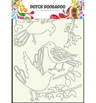 470.715.807 - Dutch DooBaDoo - Stencil Art Oiseaux - Collection stencil art