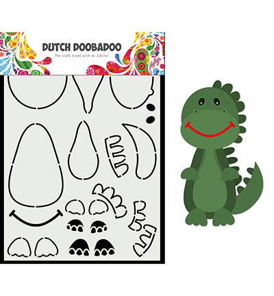 470.784.014 - Dutch DooBaDoo - Card Art Built up Dino - 