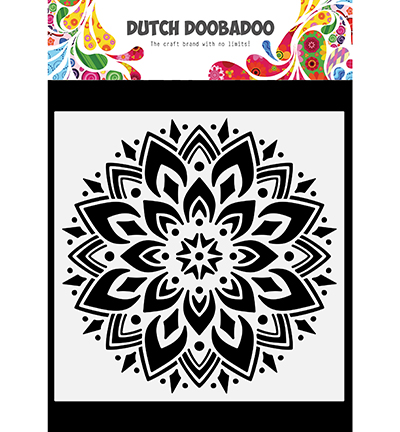 470.784.034 - Dutch DooBaDoo - Dutch Mask Art Doodle Mandala - 