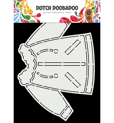 470.784.180 - Dutch DooBaDoo - Card Art Manteau de Noël - Dutch Card Art