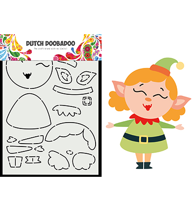 470.784.181 - Dutch DooBaDoo - Card Art Built up Elfe - Dutch Build Up Art