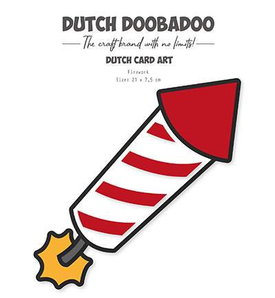 470.784.185 - Dutch DooBaDoo - Card Art Fusée - Tags & specialites