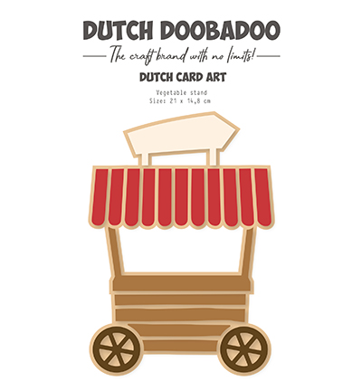 470.784.195 - Dutch DooBaDoo - Card Art Stand de légumes - Tags & specialites 470.784.195 - Dutch DooBaDoo - Card Art Stand de légumes - Tags & specialites