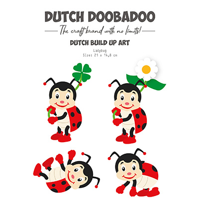 470.784.217 - Dutch DooBaDoo - Built up art Ladybug - Dutch Build Up Art