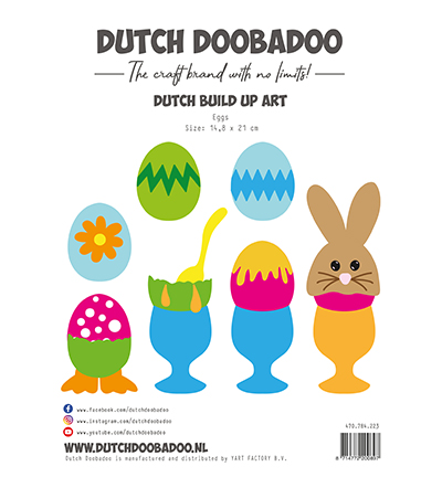470.784.223 - Dutch DooBaDoo - Build Up Eggs - Collection build-up & 3D