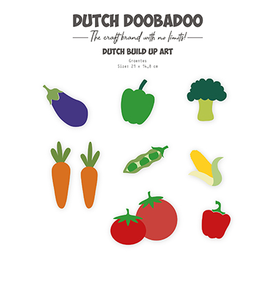 470.784.227 - Dutch DooBaDoo - Build Up Fruits et légumes - Collection build-up & 3D