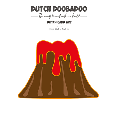 470.784.232 - Dutch DooBaDoo - Card-Art Volcan - Tags & specialites