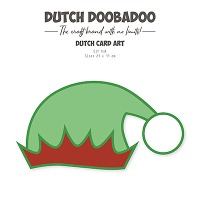 470.784.261 - Dutch DooBaDoo - Card-Art Elf hat - Tags & specialites 470.784.261 - Dutch DooBaDoo - Card-Art Elf hat - Tags & specialites