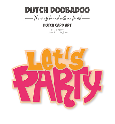 470.784.266 - Dutch DooBaDoo - Card-Art Let's Party - Tags & specialites 470.784.266 - Dutch DooBaDoo - Card-Art Let's Party - Tags & specialites