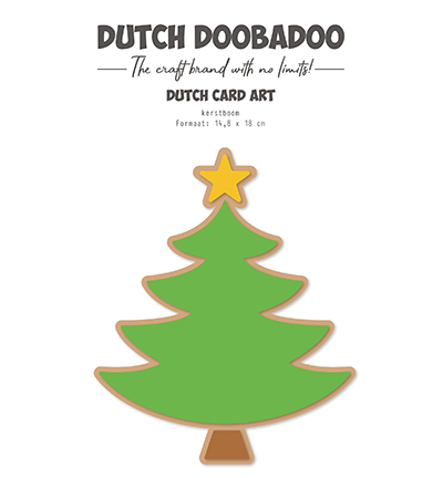 470.784.317 - Dutch DooBaDoo - Card Art Kerstboom - Tags & specialites 470.784.317 - Dutch DooBaDoo - Card Art Kerstboom - Tags & specialites