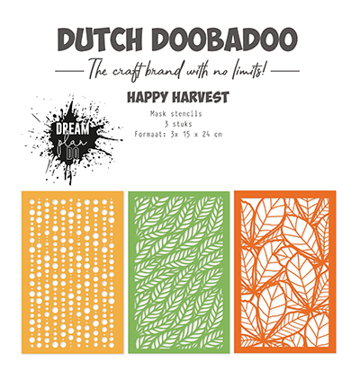 470.784.331 - Dutch DooBaDoo - Mask art Happy harvest -  Dutch Mask Art Set