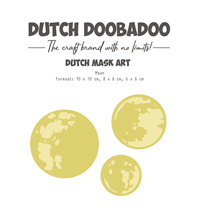 470.784.351 - Dutch DooBaDoo - DDBD Mask art Maan - 