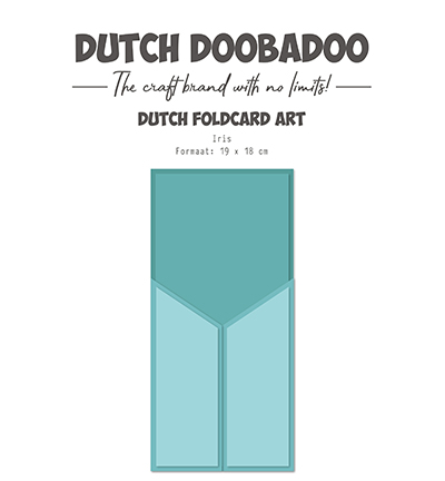 470.784.355 - Dutch DooBaDoo - Fold Card art Iris - 