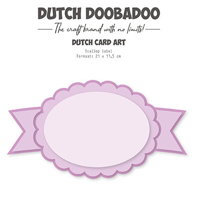 470.784.368 - Dutch DooBaDoo - Card art Scallop label - 