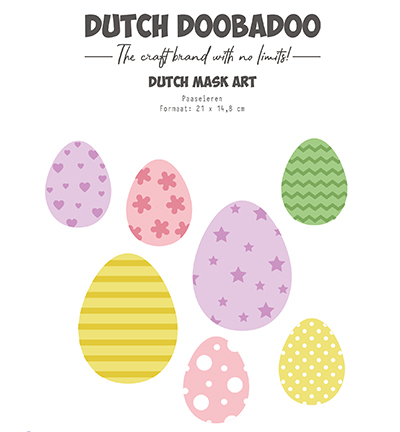 470.784.369 - Dutch DooBaDoo - Mask art Easter eggs - 