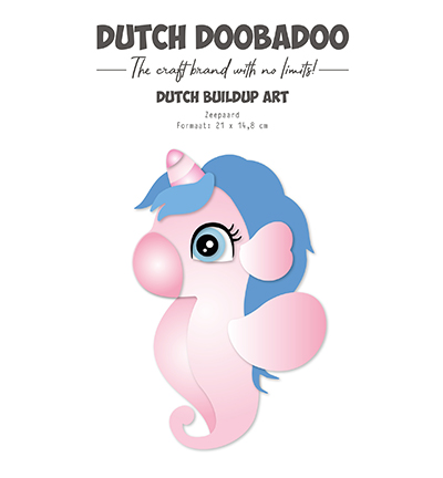 470.784.379 - Dutch DooBaDoo - Build up art Sea horse - 