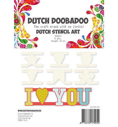 470.990.060 - Dutch DooBaDoo - Stencil Art Shapes - Collection stencil art