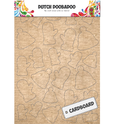 472.309.009 - Dutch DooBaDoo - Dutch Cardboard A5 Art Hats and gloves - 