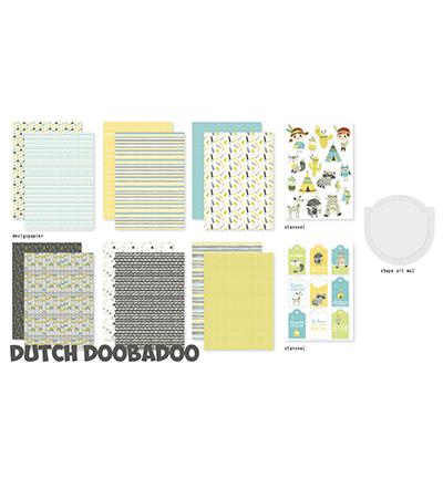 473.005.010 - Dutch DooBaDoo - Crafty Kit - Be Wild - 473.005.010 - Dutch DooBaDoo - Crafty Kit - Be Wild -