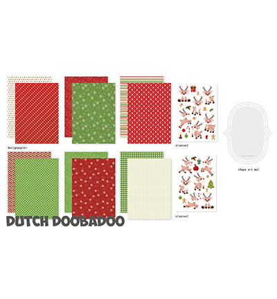 473.005.017 - Dutch DooBaDoo - Crafty Kit - Rudolph - 
