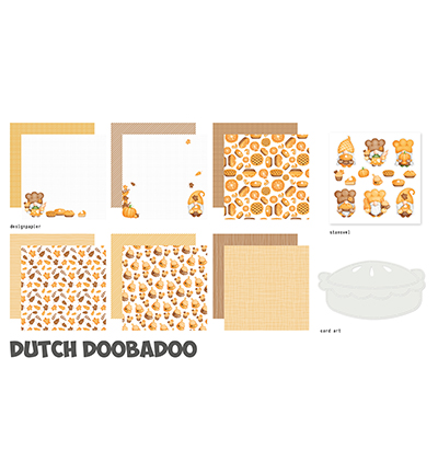 473.005.031 - Dutch DooBaDoo - Crafty Kit Tarte aux pommes de grand mère - 