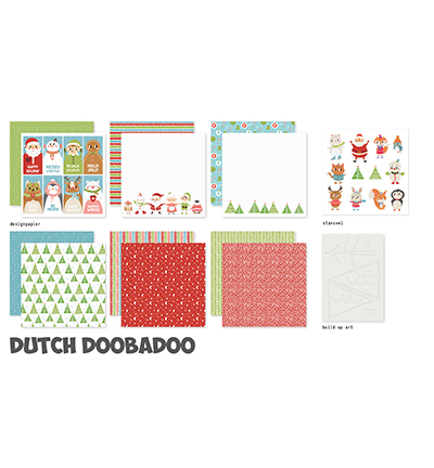 473.005.035 - Dutch DooBaDoo - Crafty Kit Célébration de l'hiver - Dutch Crafty Kit