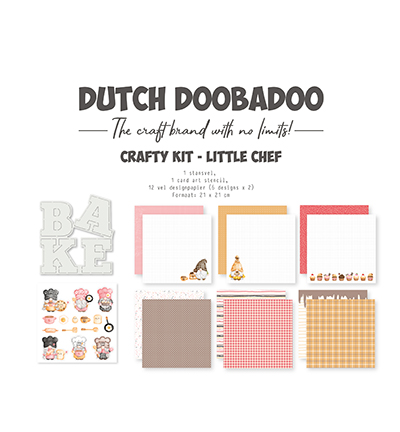 473.005.053 - Dutch DooBaDoo - Crafty Kit Little Chef - Box art 473.005.053 - Dutch DooBaDoo - Crafty Kit Little Chef - Box art