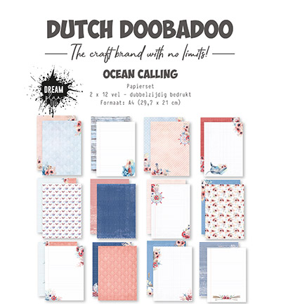473.005.059 - Dutch DooBaDoo - Papier Ocean Calling - 