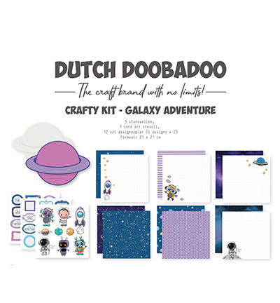 473.005.078 - Dutch DooBaDoo - Craftykit Galaxy Adventure - 