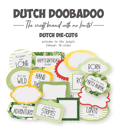 474.007.036 - Dutch DooBaDoo - Stanszakje Welcome to the jungle - 