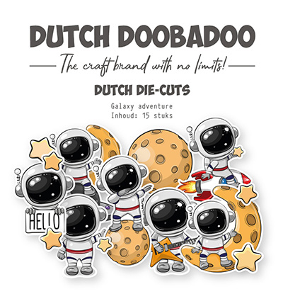 474.007.504 - Dutch DooBaDoo - Die-cuts Galaxy adventure - 