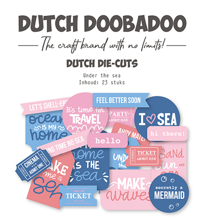 474.007.507 - Dutch DooBaDoo - Die-cuts under the sea - 