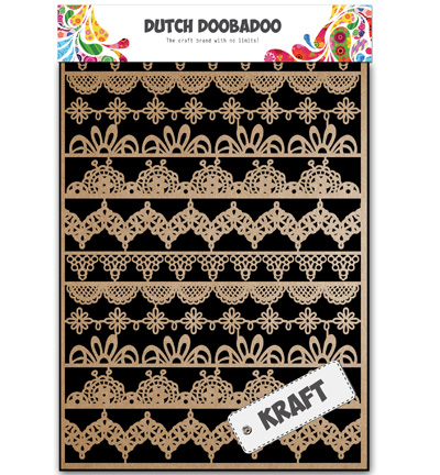 479.002.003 - Dutch DooBaDoo - Dutch Craft Art Party Borders - 