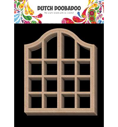 479.002.016 - Dutch DooBaDoo - Kraft window - Chipboard & greyboard 479.002.016 - Dutch DooBaDoo - Kraft window - Chipboard & greyboard
