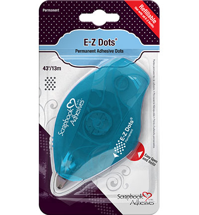01202-6 - 3L Scrapbook Adhesives - E-Z Dots REFILLABLE - DOTS - permanent - 