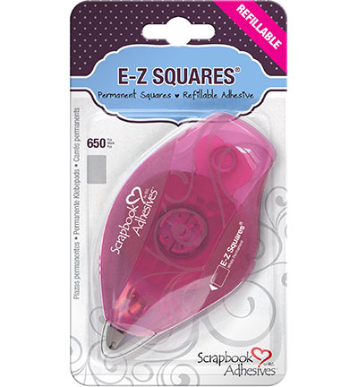 01206-6 - 3L Scrapbook Adhesives - E-Z Squares REFILLABLE – SQUARES (650) - perm. - 