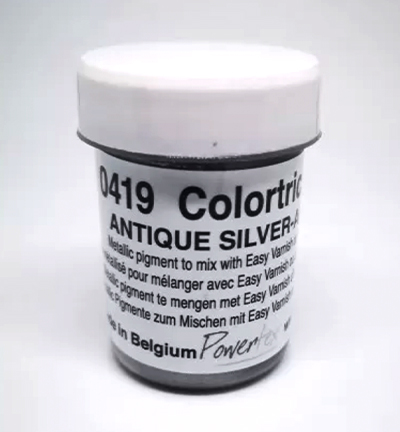 0419 - Powertex - Antique grey silver - 
