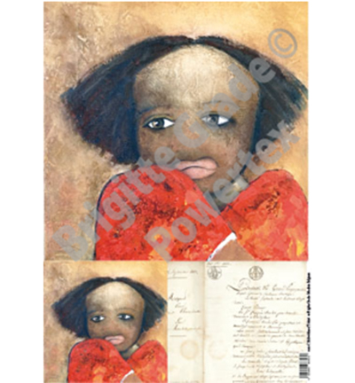 0353 - Powertex - The girl with the red T shirt - Laserprints