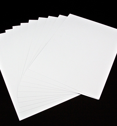10 VEL WIT A4 PAPIER - Atbelle - Papier Atbelle blanc - Blanc, 240gr
