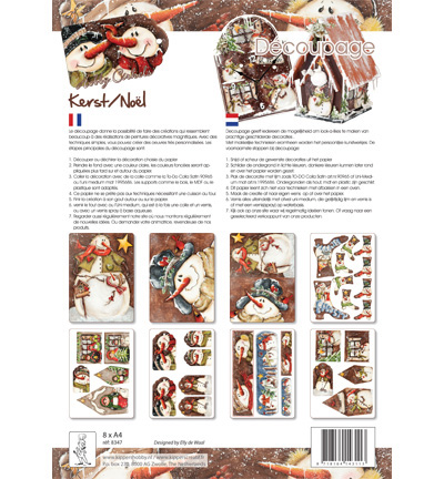 elly de waal - Hobby Cirkels - Noel - Hobby Cirkels, kit A4