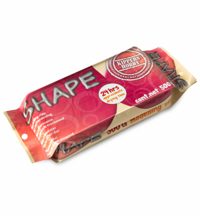 BVM500 - Kippers - Model Clay white, 500gr - Modelling clay