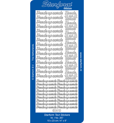 267-zilver - Starform - Vrede op aarde(NL) - 