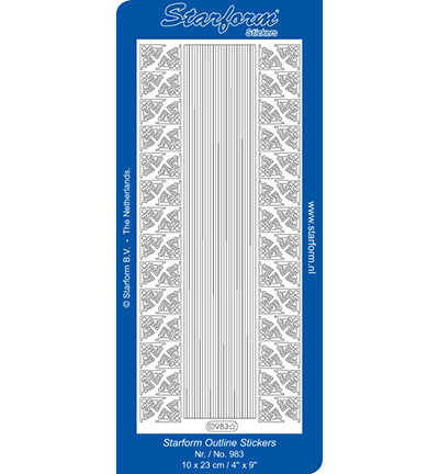 983-goud - Starform - Autocollant, Or, 983 - Bordures / Coins