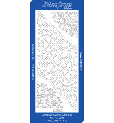 2204-goud - Starform - Or - Bordures / Coins