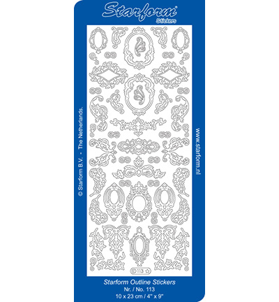 113-goud - Starform - Autocollant, Or, 113 - 